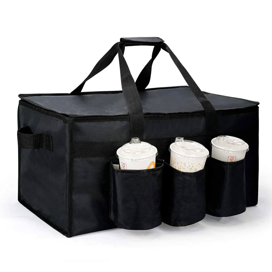 Insulated Commercial Food Delivery Bag Hot/Cold Thermal Carrier