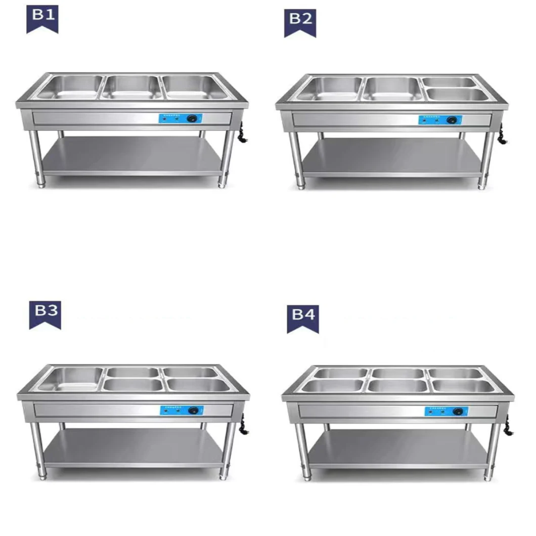 Bain Marie International Popular Style Bain Marie Stainless Steel Electric Soup Heating Pot