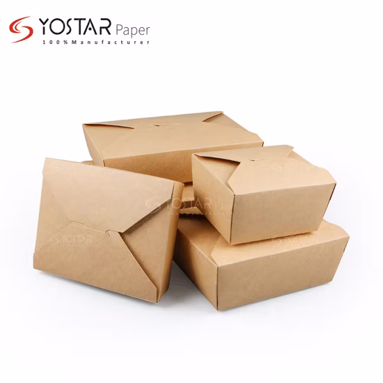 일회용 도시락 친환경 분해성 휴대용 도시락